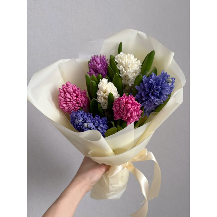 Гиацинты в Талдыкоргане